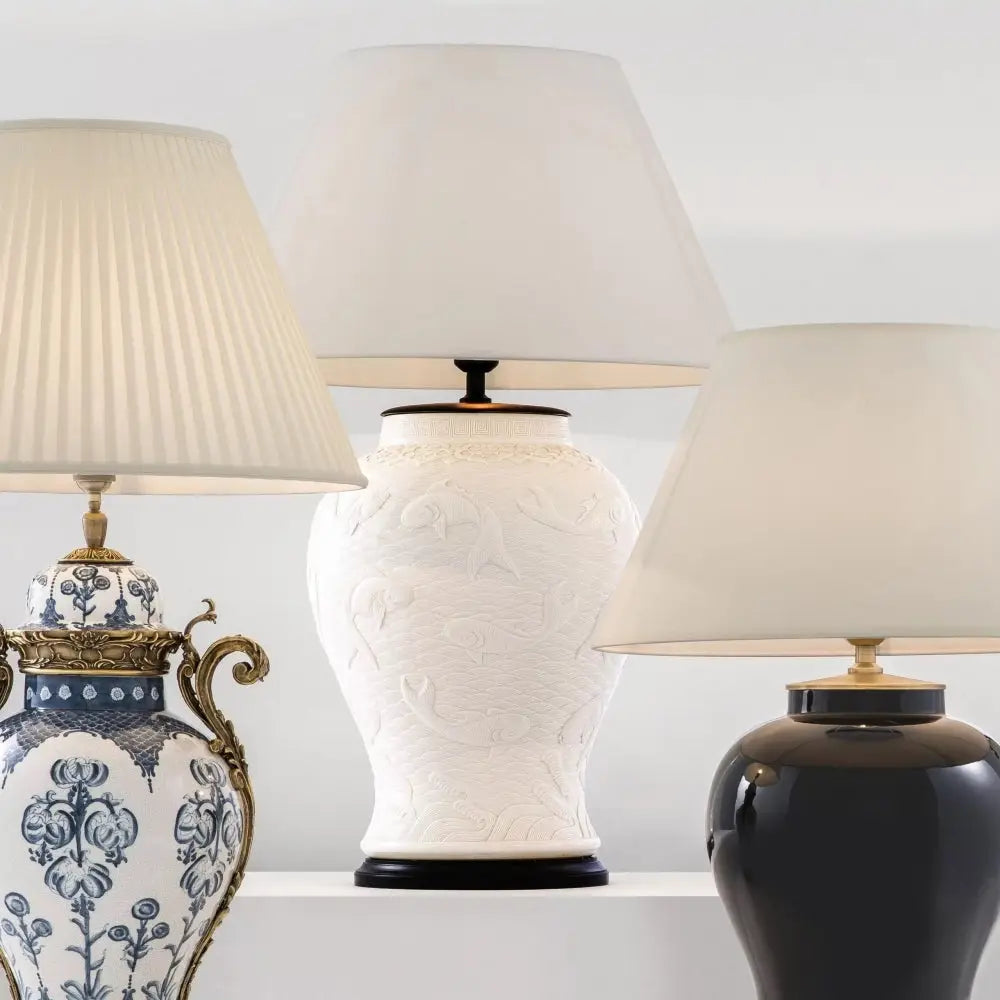 Elegant Ceramic Table Lamps: Enhancing your Décor with Timeless Beauty