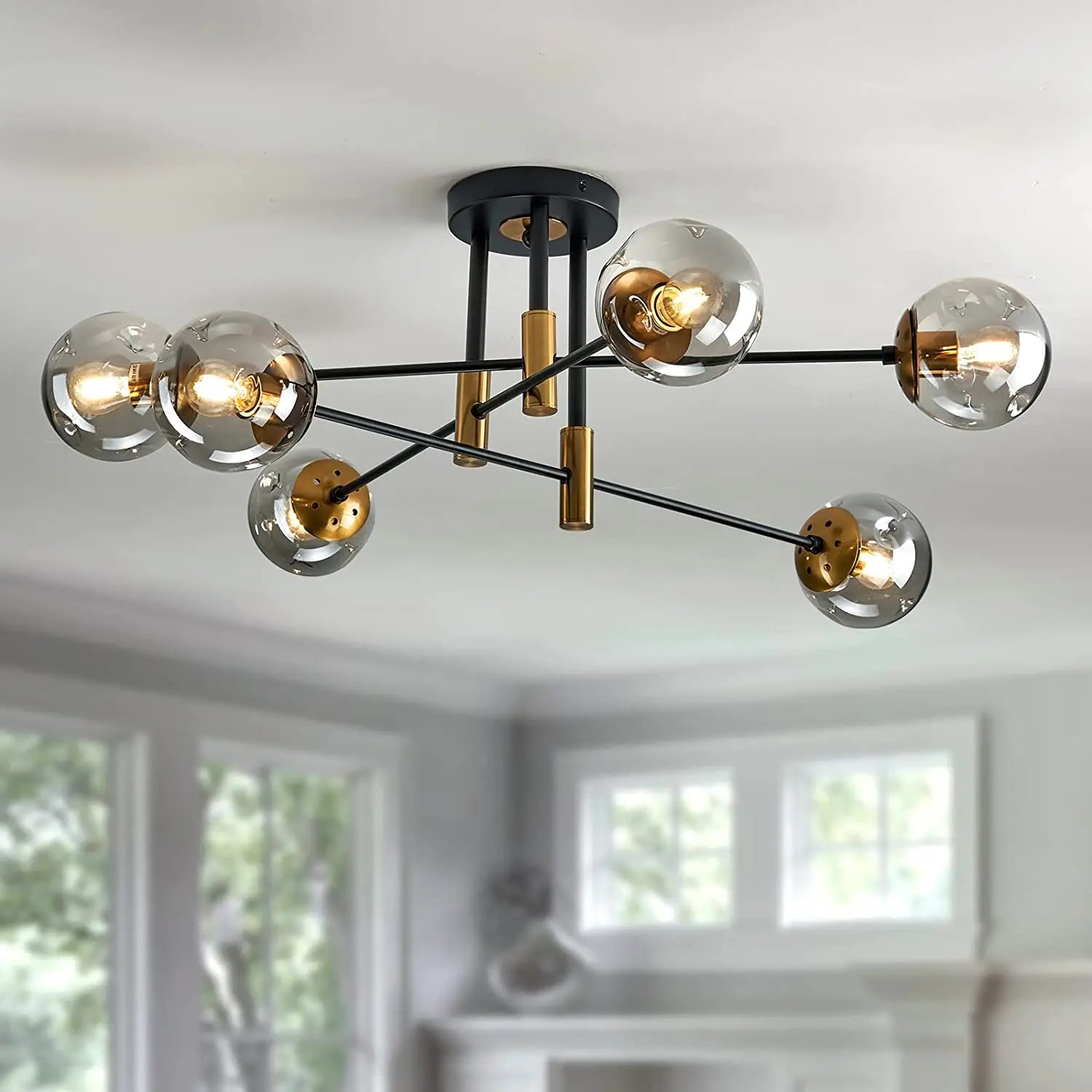 Semi-flush Mount Lighting: a Functional and Stylish Lighting Option