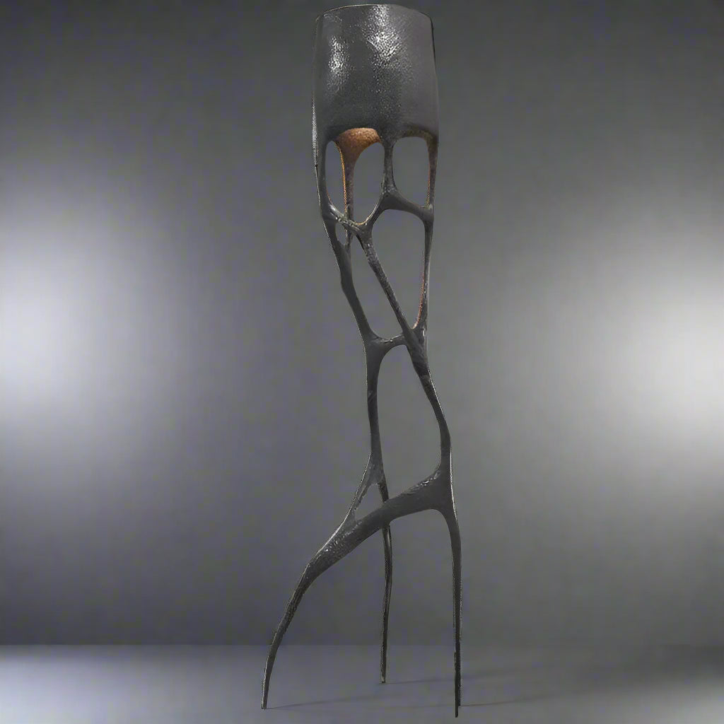 Abstract Fiberglass Floor Lamp for Living Room | High-end Interiors | Casalola Lights - Lamps