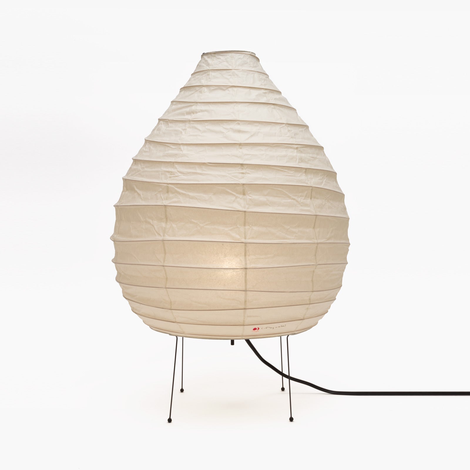 Akari 22n Paper Lantern Lamp - Timeless Japanese Design By Isamu Noguchi - Minimalist Table Lamps