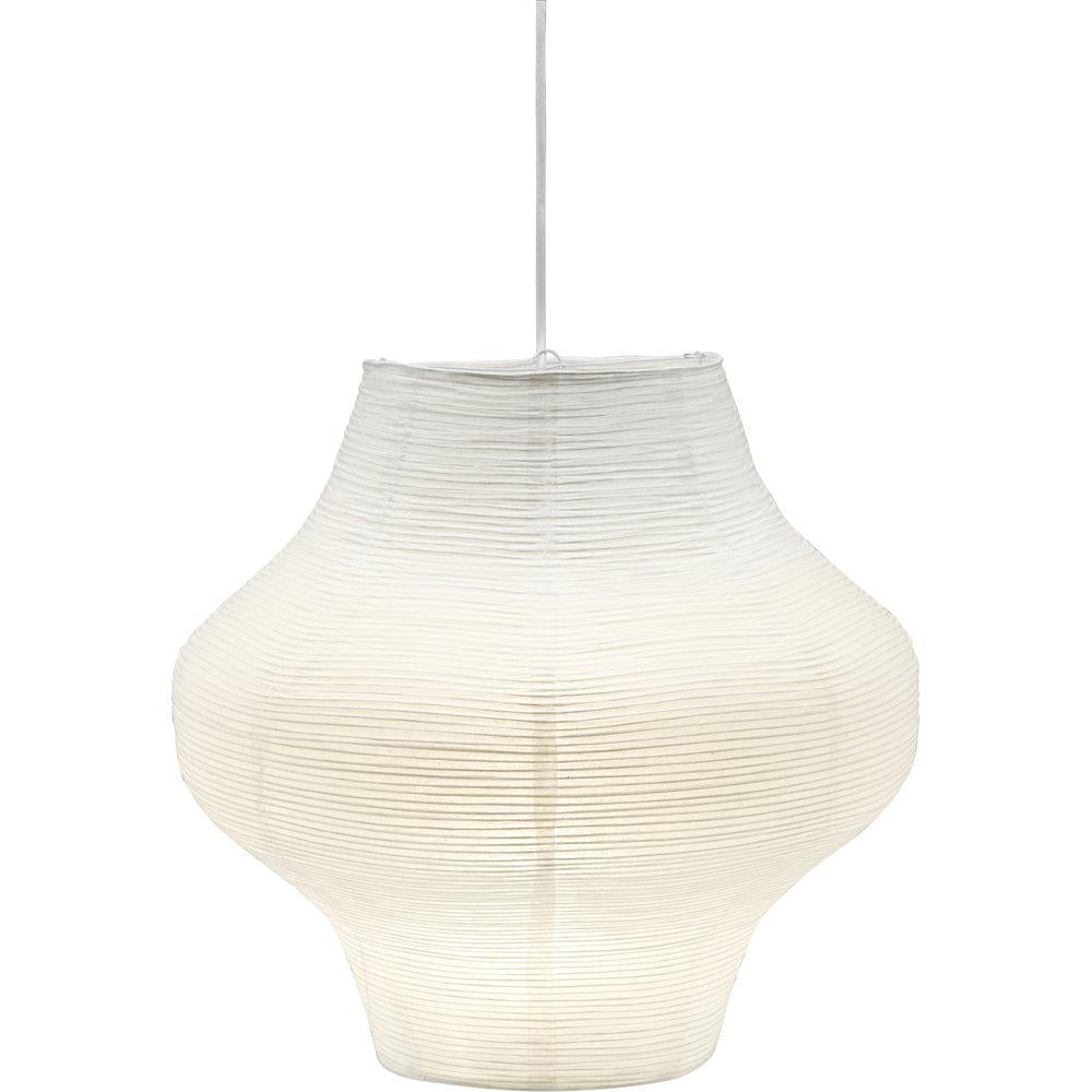 Japandi Akari Rice Paper Lamp | Minimalist Pendant Light For Restaurant Bar Living Room - Lamps