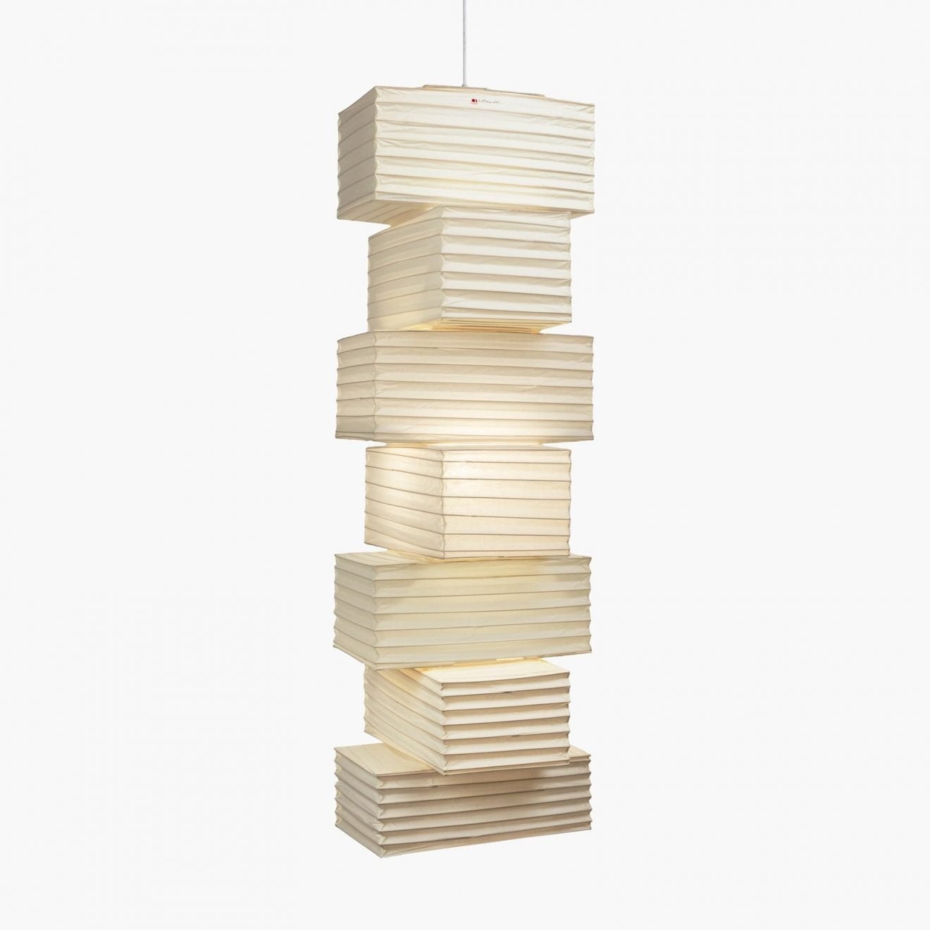 Uf4-l10 Akari Rice Paper Pendant Lamp | Japanese Lanterns - Lamps