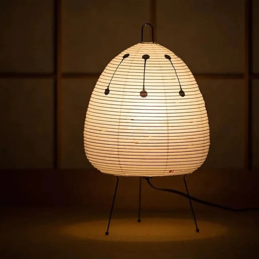 Akari 1ad | Tripod Table Lamp | Noguchi | Paper For Any Room | Casalola - Minimalist Lamps
