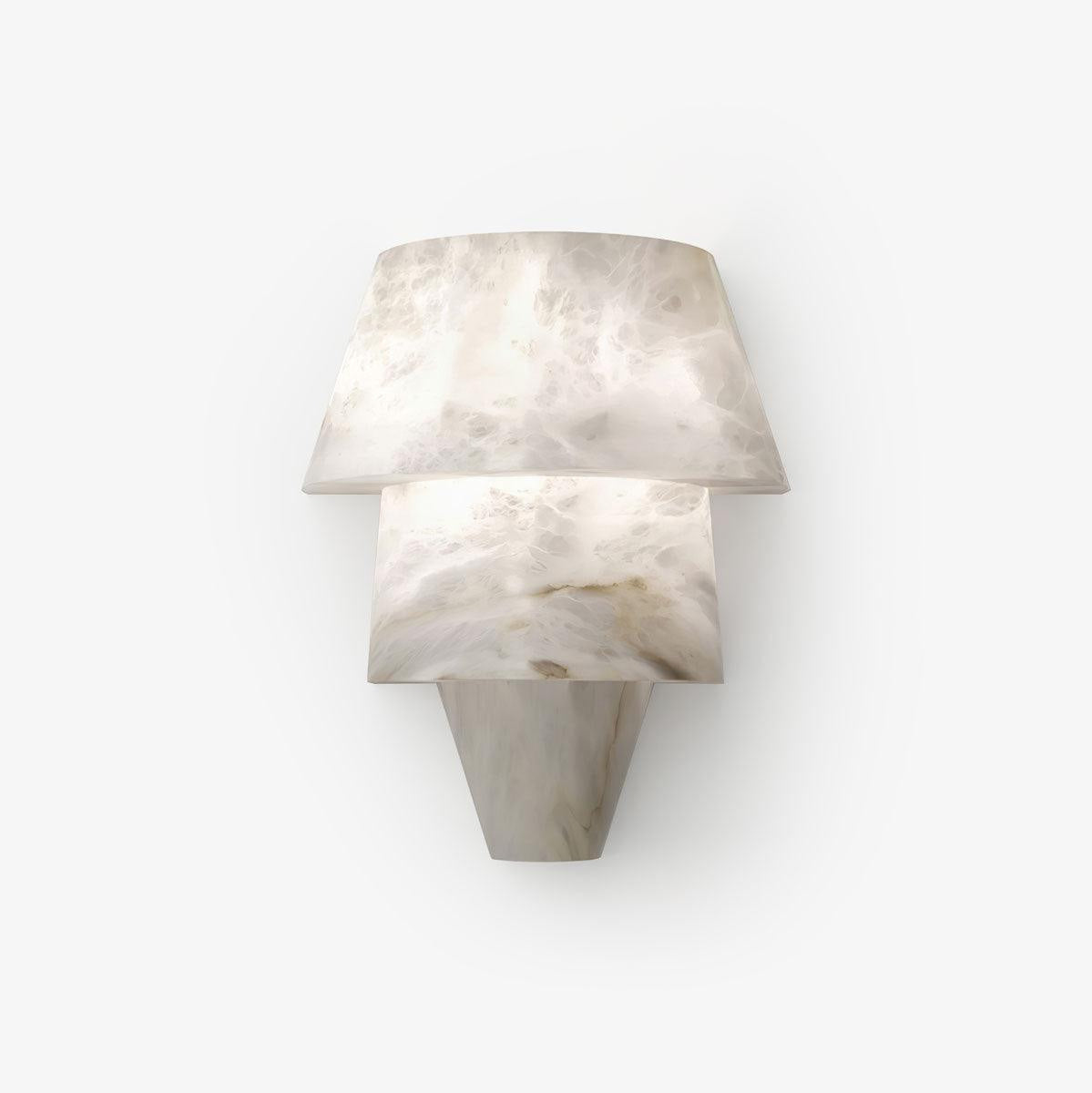 Luxurious Marble Wall Light 37x40cm Warm Led Lighting - Sconces