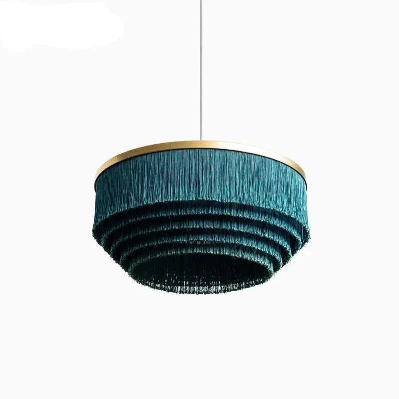 Colorful Ceiling Lamps | Boho Chic Designer Pendant - Lamps