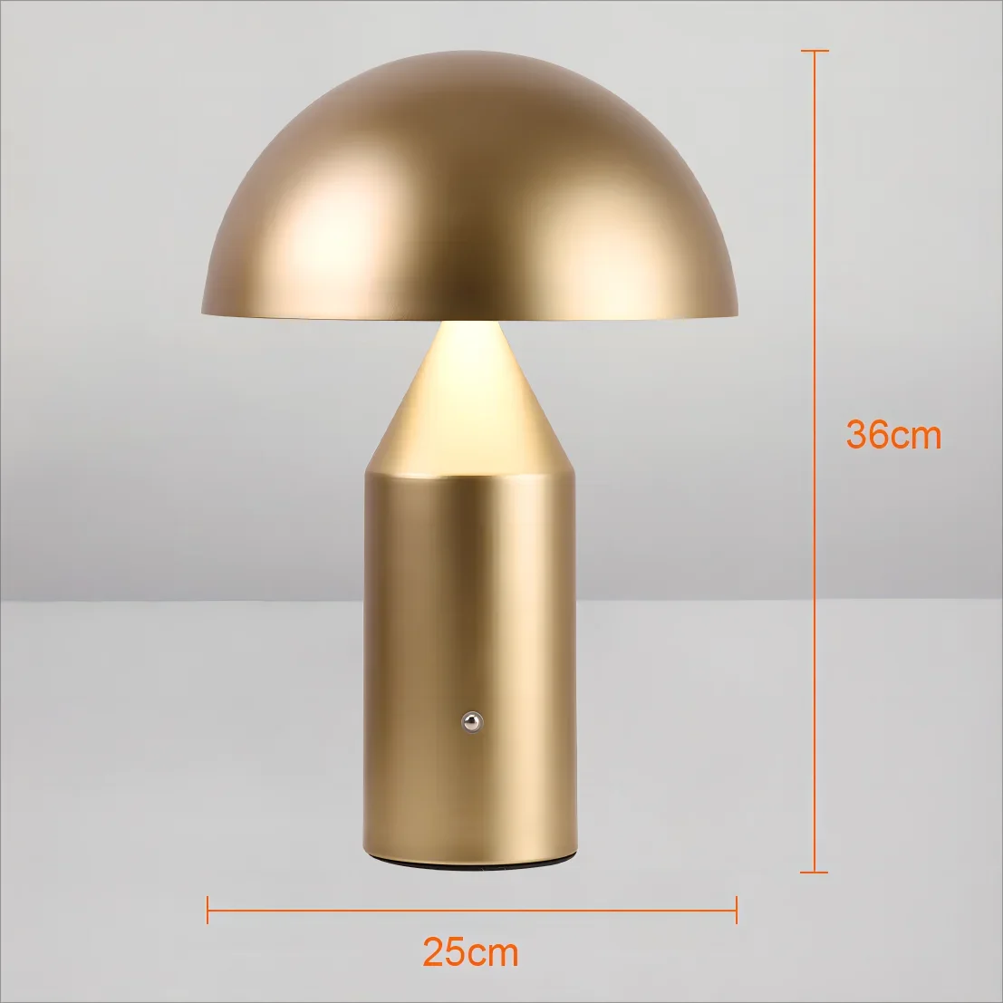 Atollo Mushroom Table Lamp Bedside Modern Lighting For Contemporary Interior Homes - Table Lamps