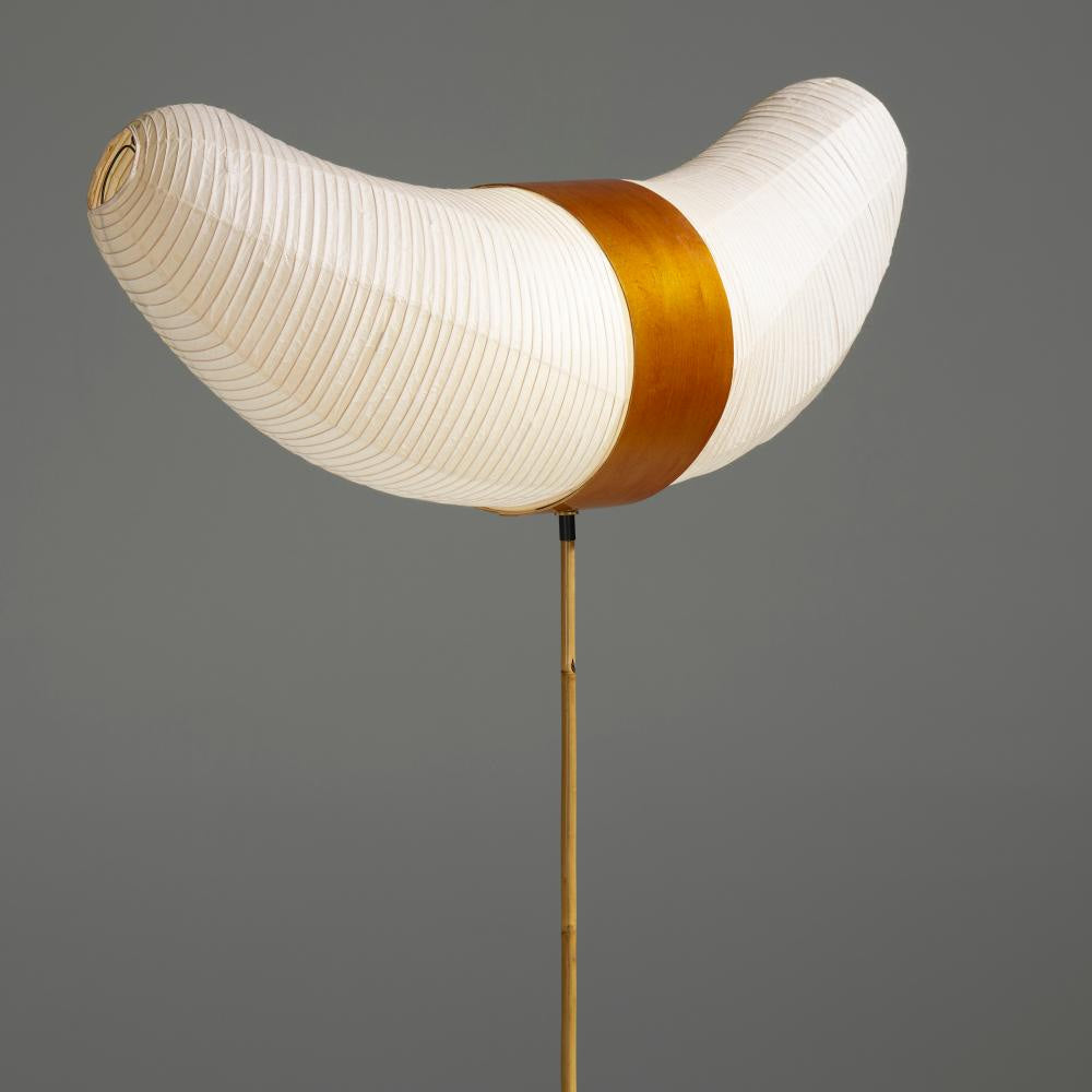 Bb3-33s Floor Lamp | Isamu Noguchi Lamps | Handcrafted Washi Paper Lamp; Bamboo Design | Japandi