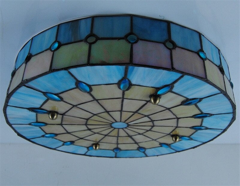 Tiffany style hanging on sale lamp