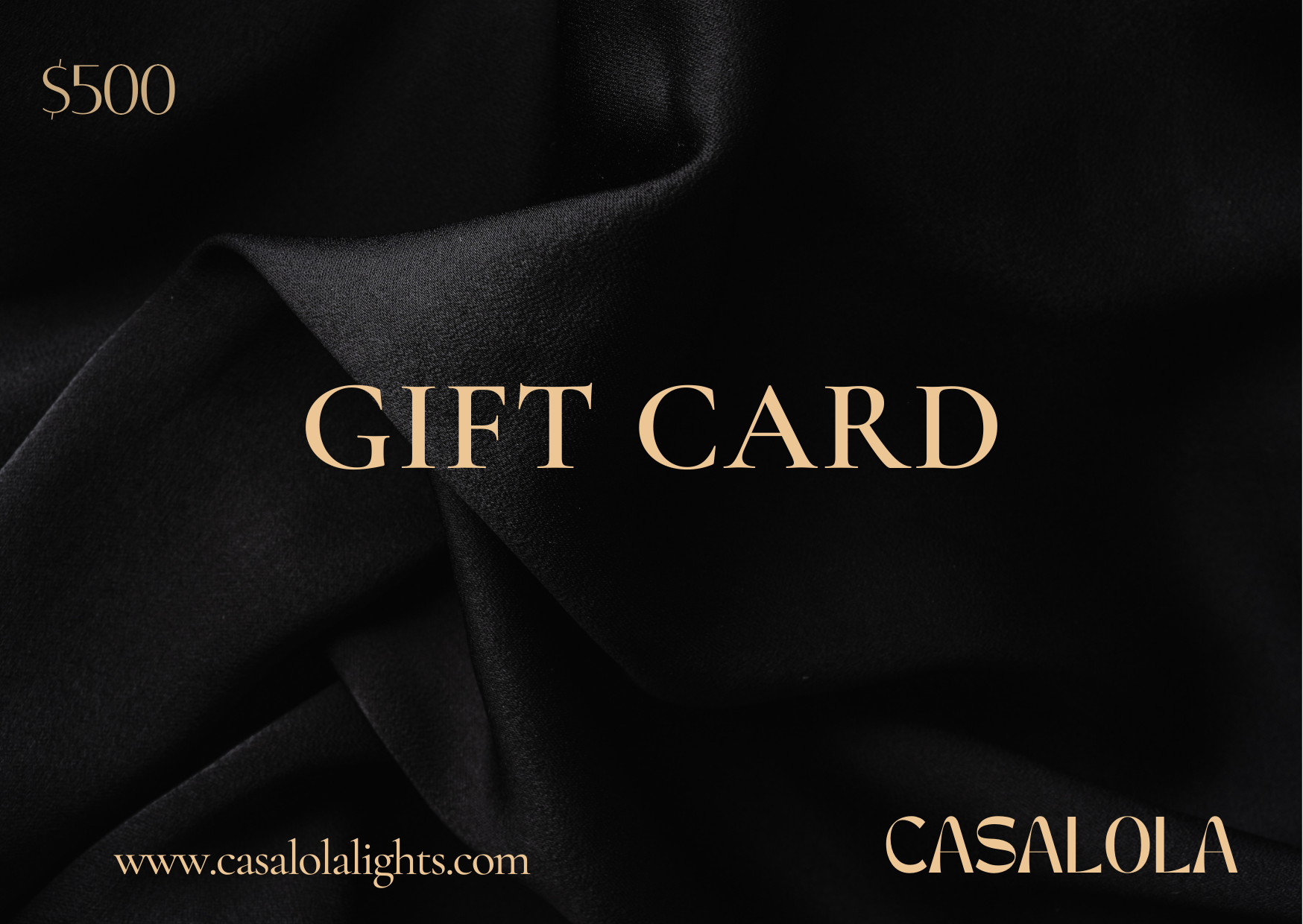 Offer a Casalola Gift Cards