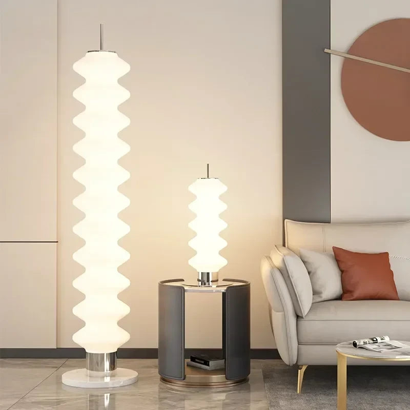 Cascada Minimalist White Floor Lamp | Luxury Design Modern For Living Room - Lamps