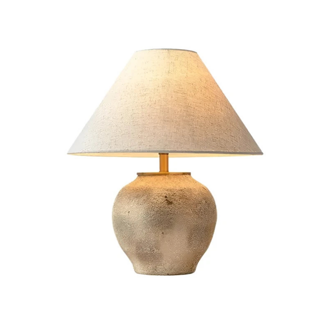 Ceramic Led Floor Lamp | Wabi Sabi Vintage Bedside Table for Luxury Designer Homes - Minimalist Lamps