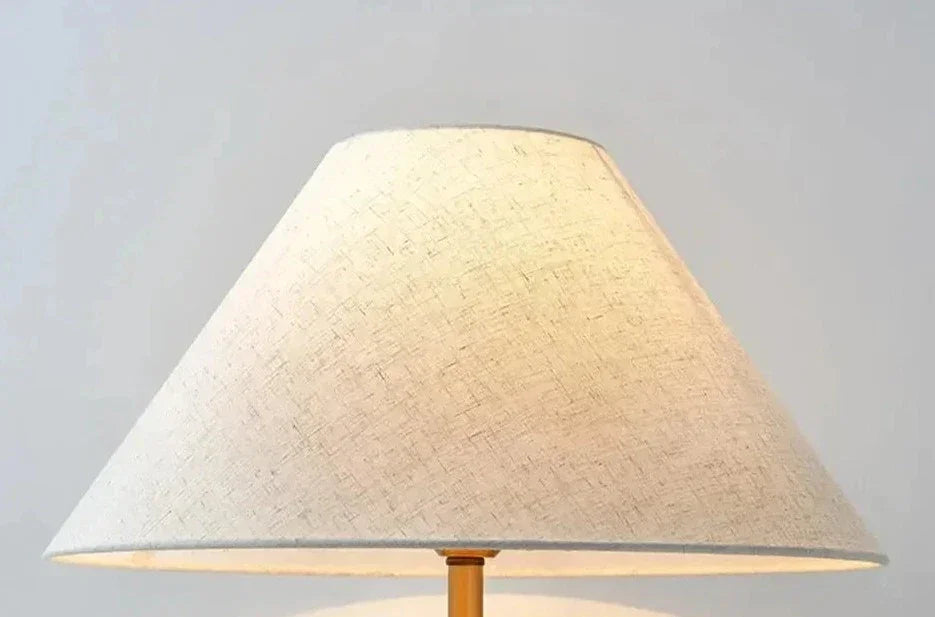 Elegant Ceramic Led Table Lamp | Polished Chrome Finish | Japandi Minimalism - Minimalist Lamps