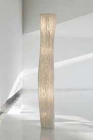 Contemporary Floor Lamp - Alloy Body with Polymer Lampshade Warm Ambient Light - Minimalist Floor Lamps