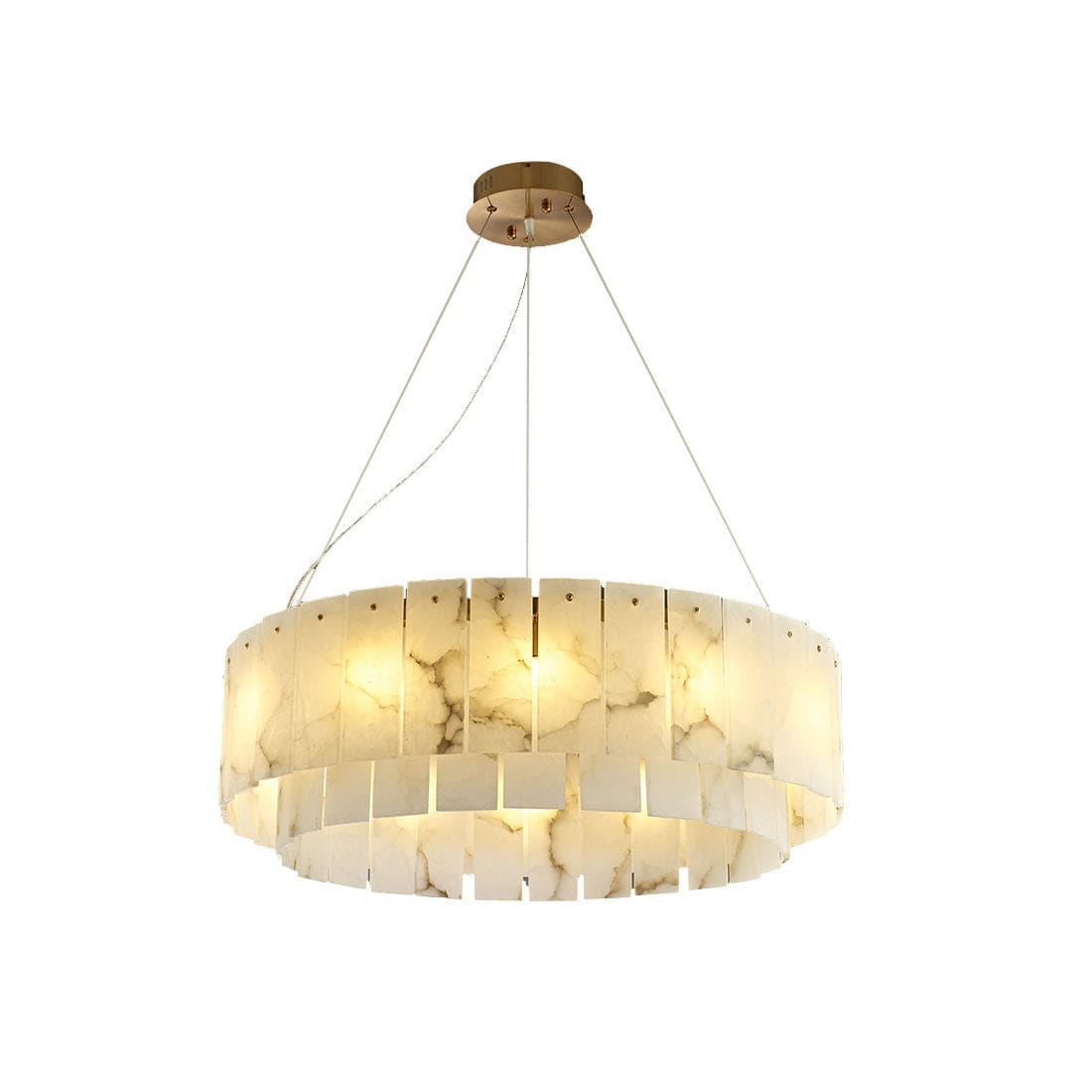 Copper & Alabaster Chandelier for Dining Room Living | Casalola Lights - Chandeliers