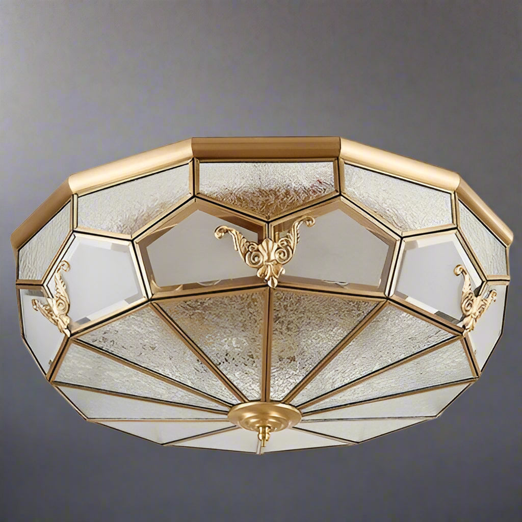 Copper Ceiling Lamps | Low for Living Room | Casalola - Flush Mounts