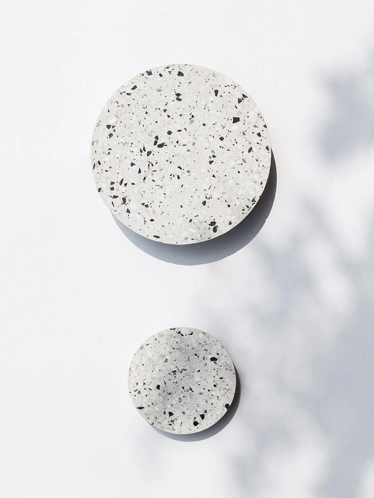 Terrazzo Marble Wall Lights | Ceramic Lighting Sconce | Sconces For Living Room - Minimalist Lamps