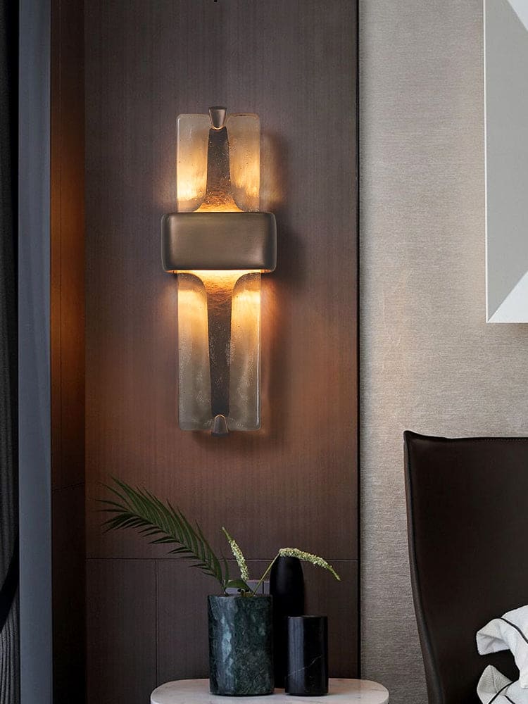 Decorative Wall Sconces - Lamps for Living Room - Bronze Finish