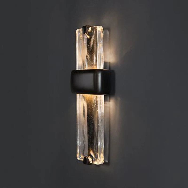 Decorative Wall Sconces - Lamps for Living Room - Black Finish