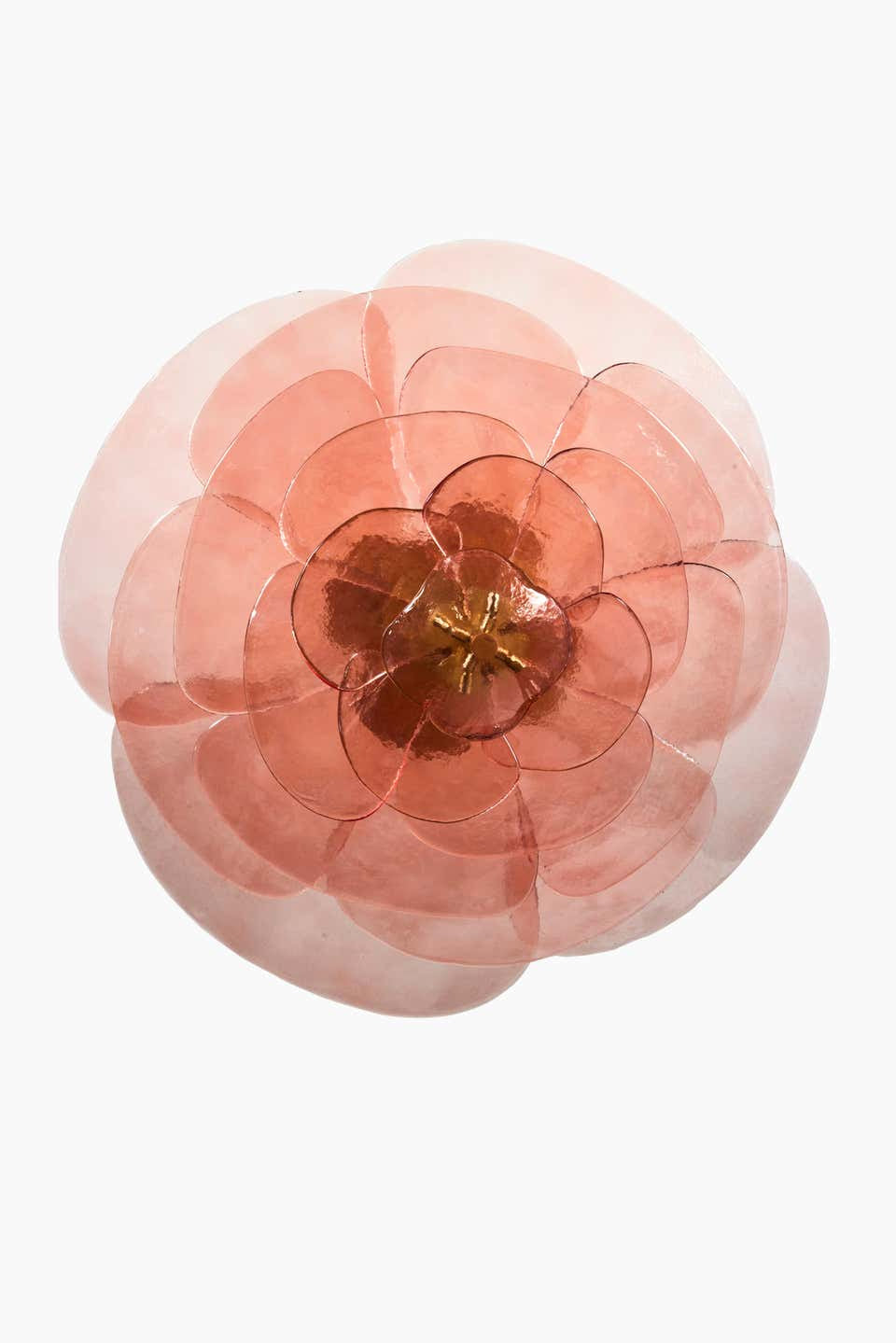 Lilypad Art Deco Glass Chandelier for Living Room and Dining Area | Luxury Lighting - Chandeliers