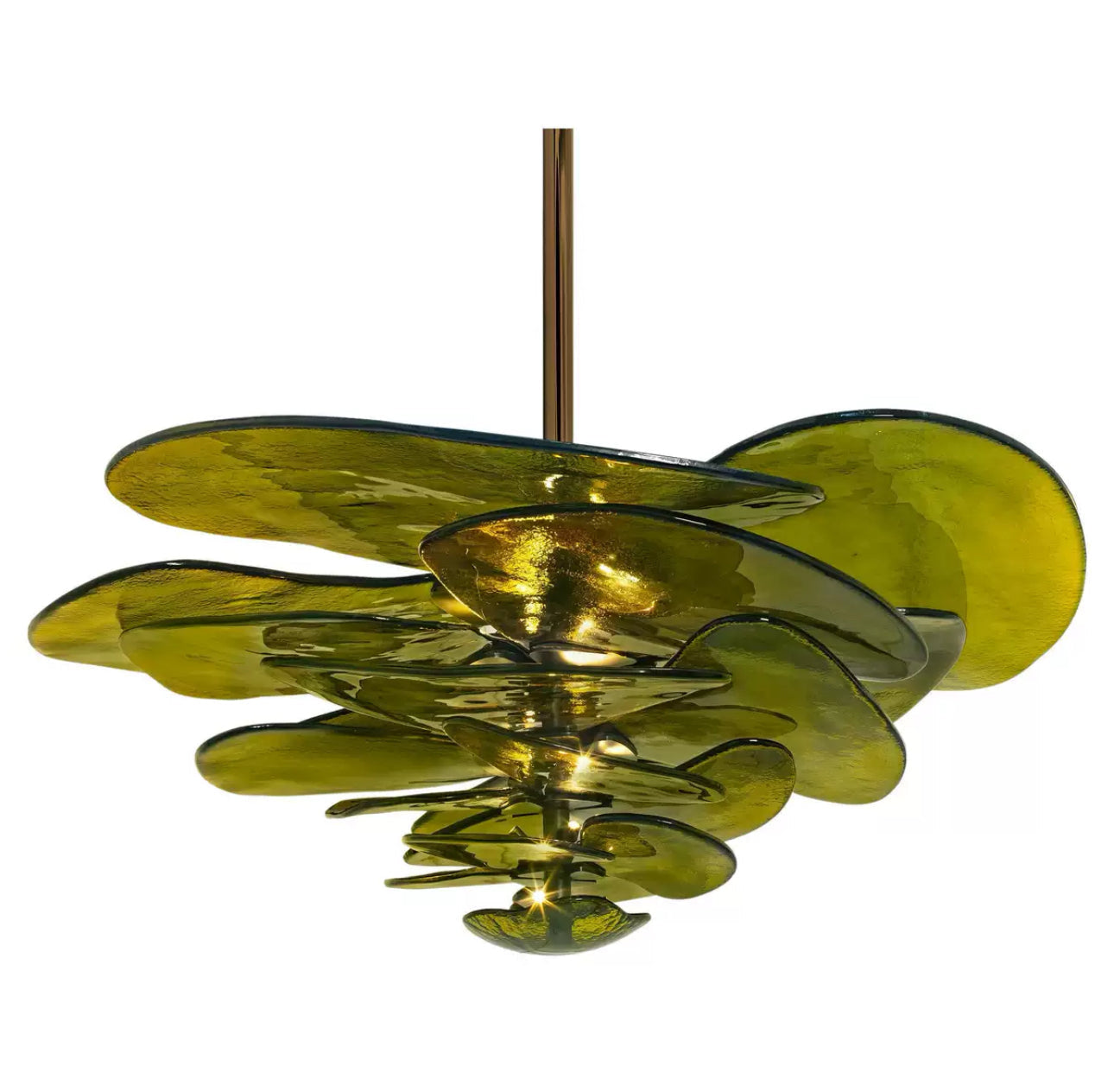 Art Deco Chandelier for Living Room and Dining Area - Luxury Lighting - Lilypad - Chandeliers