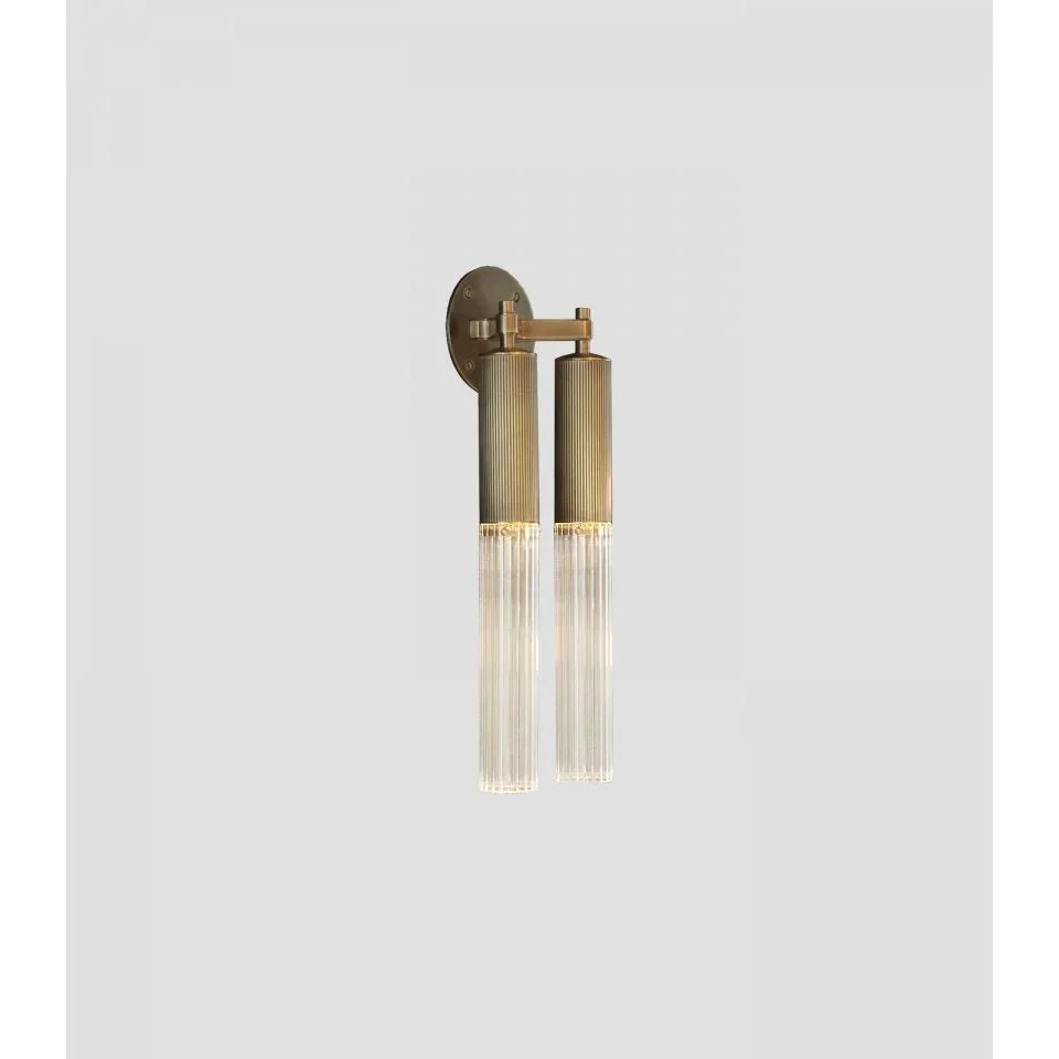 Flume Wall Lights | Modern Lighting Sconce | Gold 1 Or 2 | Casalola - Sconces