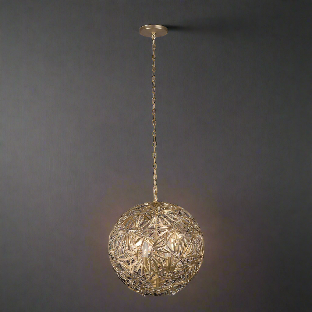 Jardin Pendant Light | Gold Leaf | Luxury Interiors | Casalola Lights - Lamps