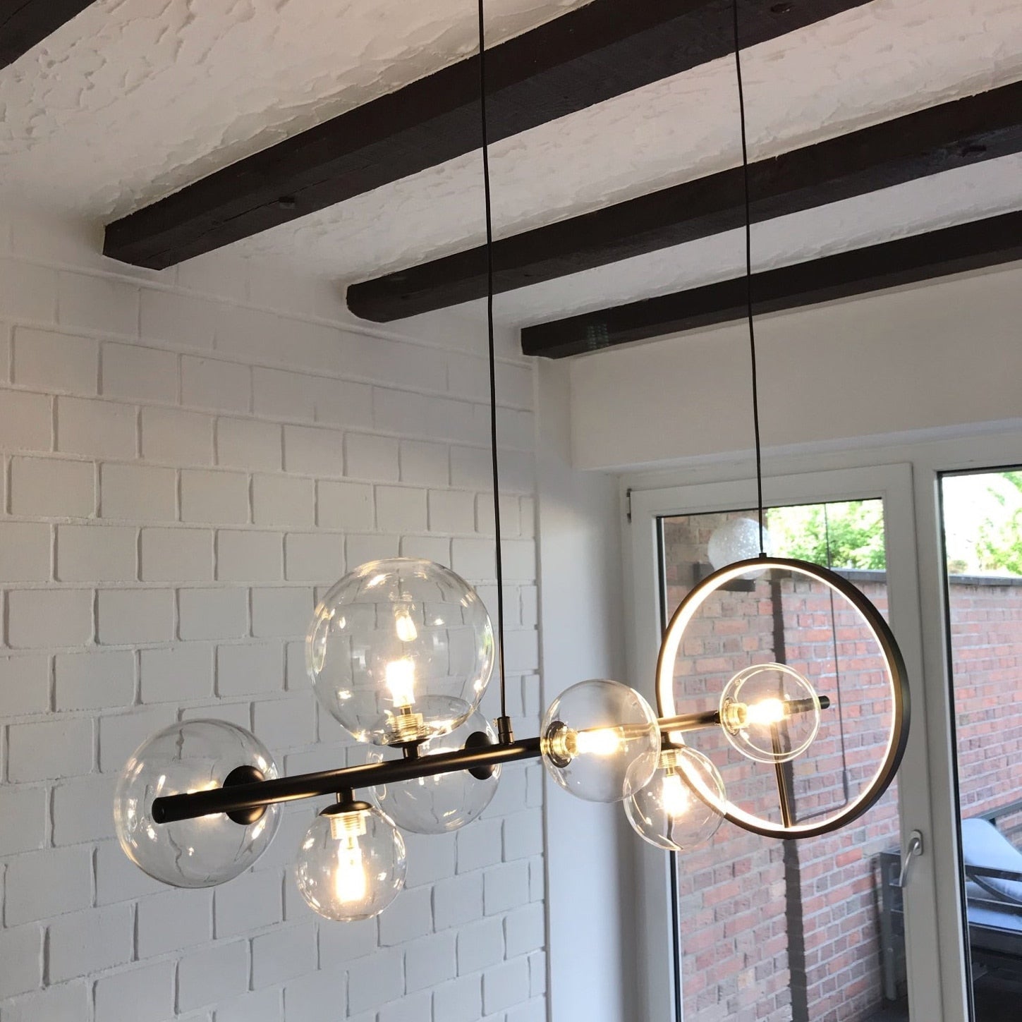 Dining Room Pendant Lighting | Modern Chandelier For Living | Kitchen | Casalola - Semi-flush Mounts