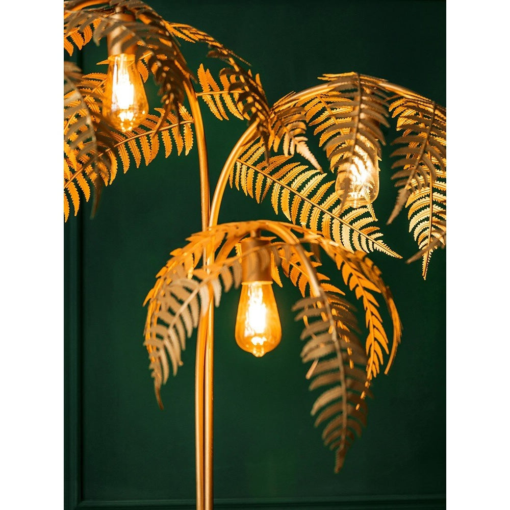 Luxury Floor Lamp | Palm Tree | 70 Inches Tall | Hollywood Regency Lighting For Living - Unique Lamps