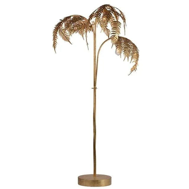 Luxury Floor Lamp | Palm Tree | 70 Inches Tall | Hollywood Regency Lighting For Living - Unique Lamps