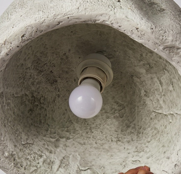 Rustic Modern Pendant Lamp ?? Textured Ceramic Shade for Contemporary Interiors - Lamps