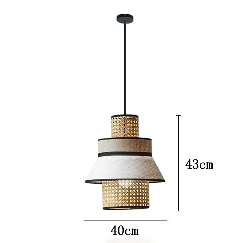 Handcrafted Pendant Light Boho Chic Design For Homes Restaurants Bar - Lamps