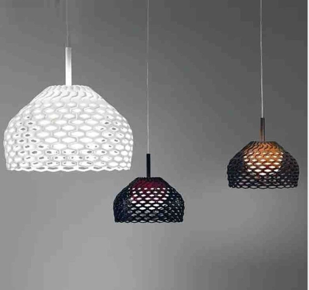 Honeycomb Pendant Light ?? Modern Industrial Ceiling Lamp for Living Room and Kitchen - Lamps