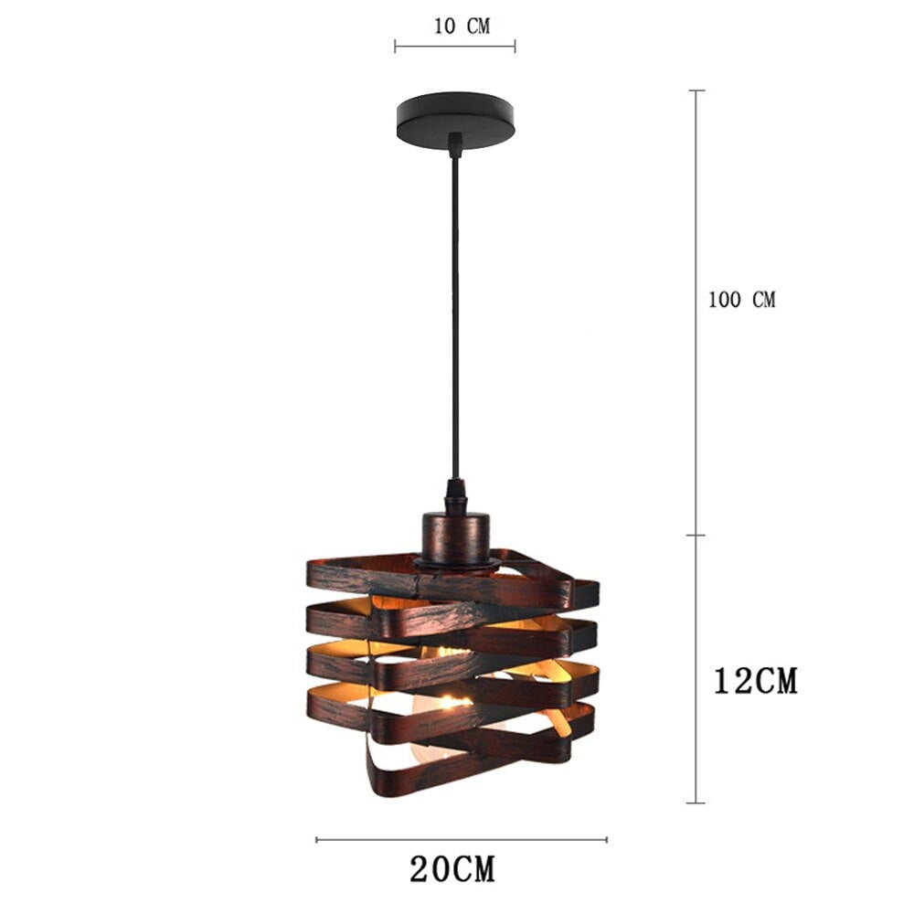 Industrial Pendant Lights Metal Single Lamps For Loft Bar Restaurants Lounges - Lamps