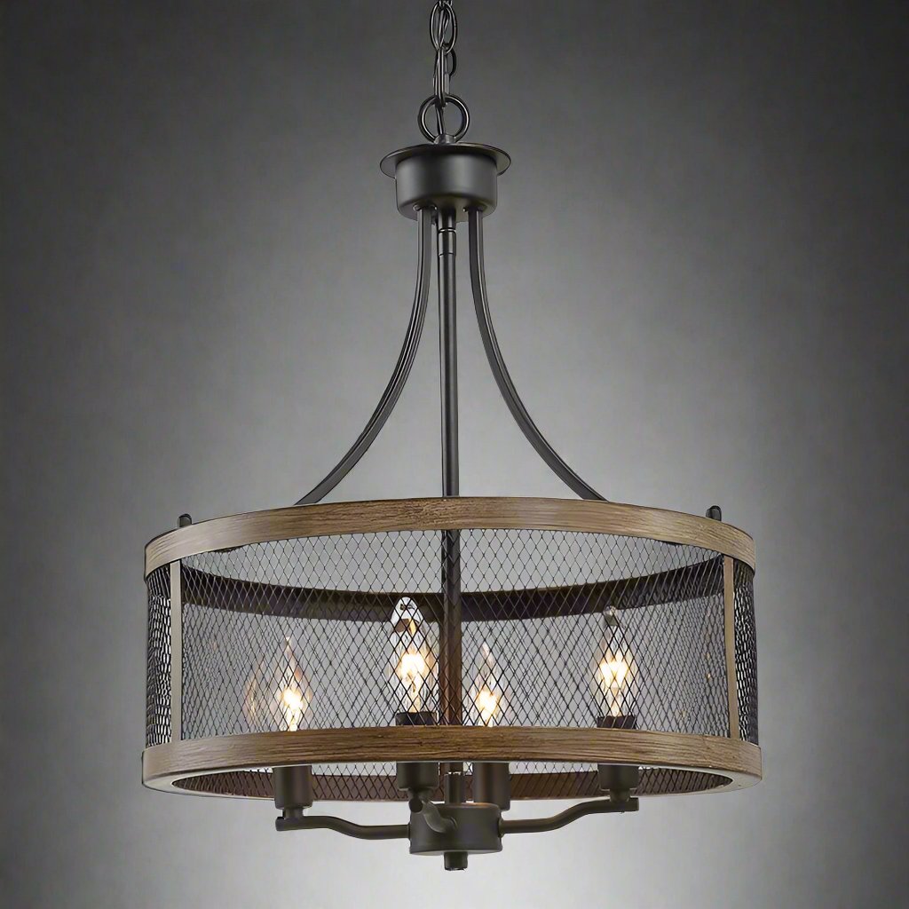 Industrial Retro Ceiling Lamp for Hallway Stairs Living Room - Semi-flush Mounts