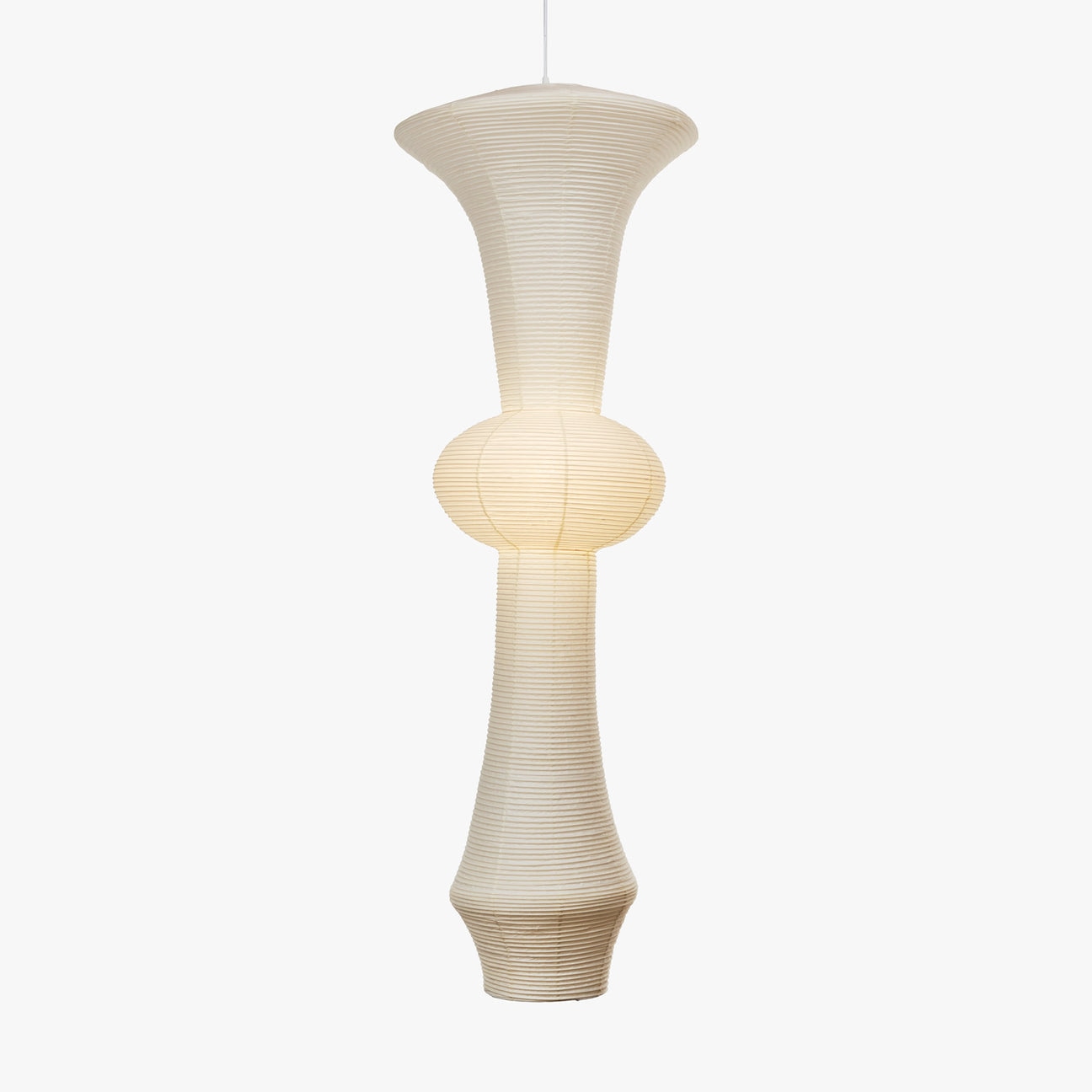 Akari Pendant Lamp | Noguchi Lanterns | Rice Paper | Japandi Lamps For Living Room - Lamps