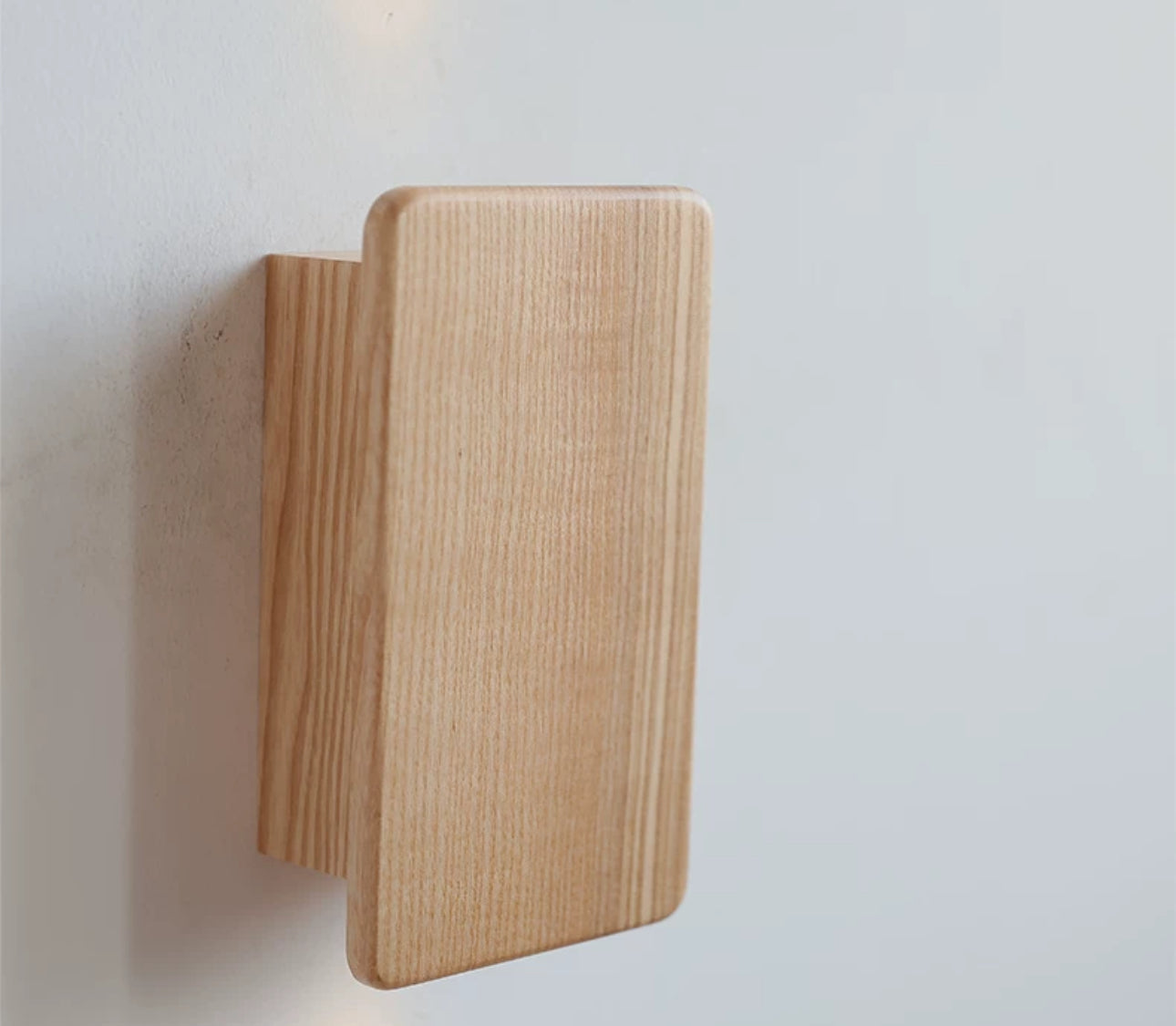 Japandi Design 20x12cm Wood Cool 4000k Led Lighting Intelligent Control - Minimalist Wall Lamps