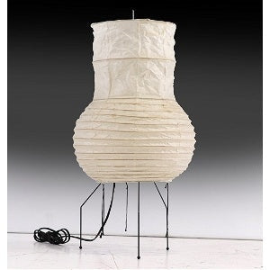 Japanese Rice Paper Floor Lamp | Noguchi-inspired Modern Design | Ideal For Bedroom & Living Room - Minimalist Floor