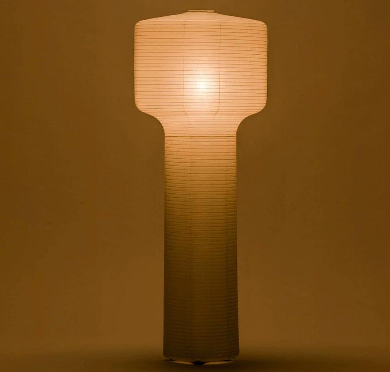 Modern Sculptural Paper Lantern Table Lamp - Minimalist Design Soft Ambient Lighting for Bedrooms & Living Spaces