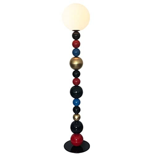 Modern Multicolor Sphere Floor Lamp ?? Creative Art Deco Lighting for Living Room or Bedroom - Lamps