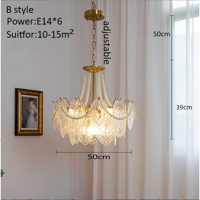 Luxury Crystal Chandelier With Copper Base For Modern Victorian Living Room Stairs - Chandeliers