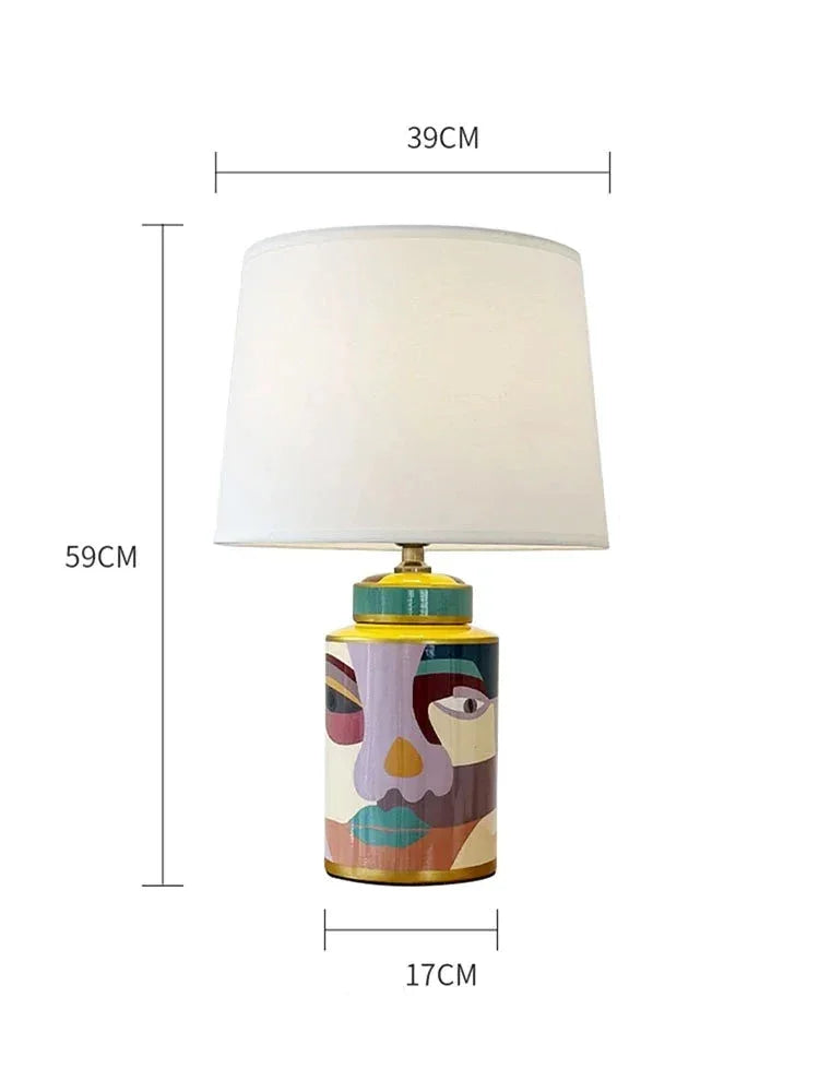 Luxury Table Lamp Eclectic Ideal For Modern Victorian Living Room - Lamps