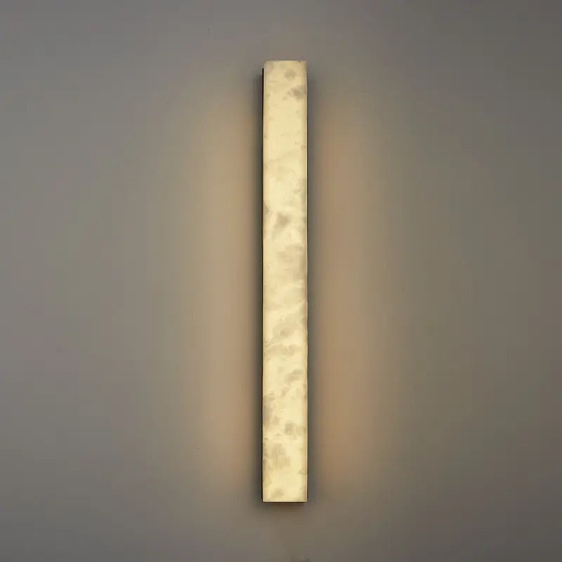Marble Copper Wall Lamp For Hall Living Room Dining Bedroom - Minimalist Lamps