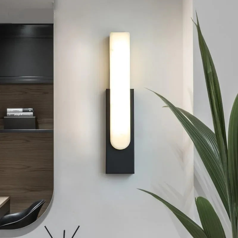 Led Marble Wall Lamp | Modern Sconce | Luxury Sconces - Minimalist Lamps