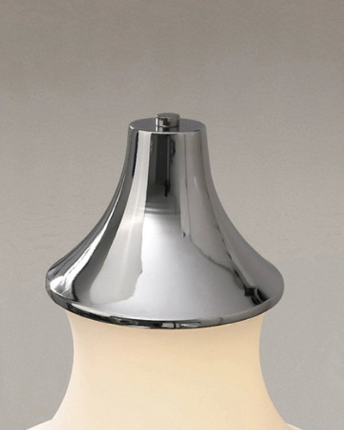 Modern Minimalism Table Lamp in Fabric and Iron for Living Room or Bedroom - Minimalist Lamps