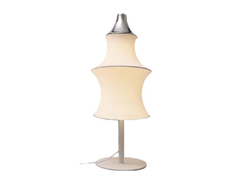 Modern Minimalism Table Lamp in Fabric and Iron for Living Room or Bedroom - Lamps