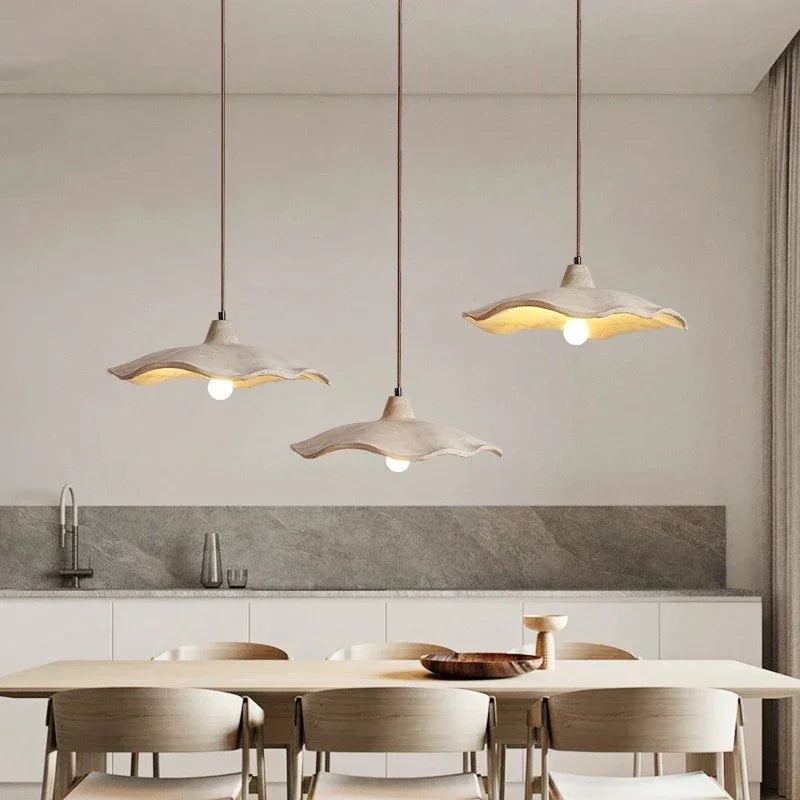 Minimalist Natural Pendant Lamps For Dining Room Kitchen Island Stairs - Lamps