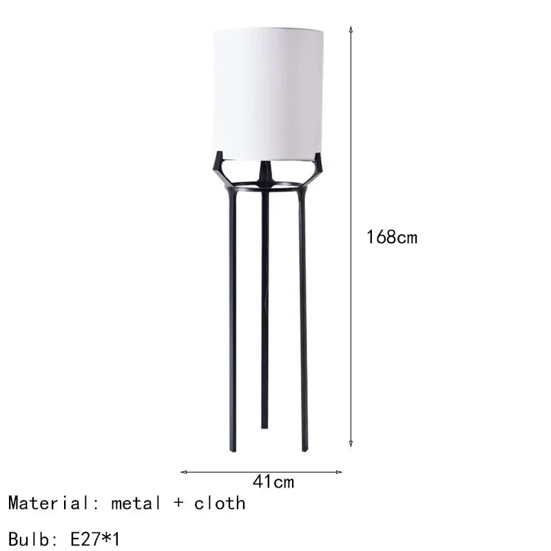 Modern Elegance Floor Lamp Japandi Decor For Living Room Bedroom - Minimalist Floor Lamps