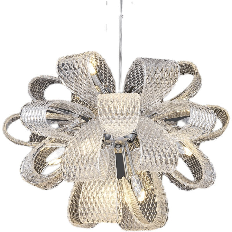 Modern Murano Glass Chandelier for Living Room and Dining Area - Chandeliers