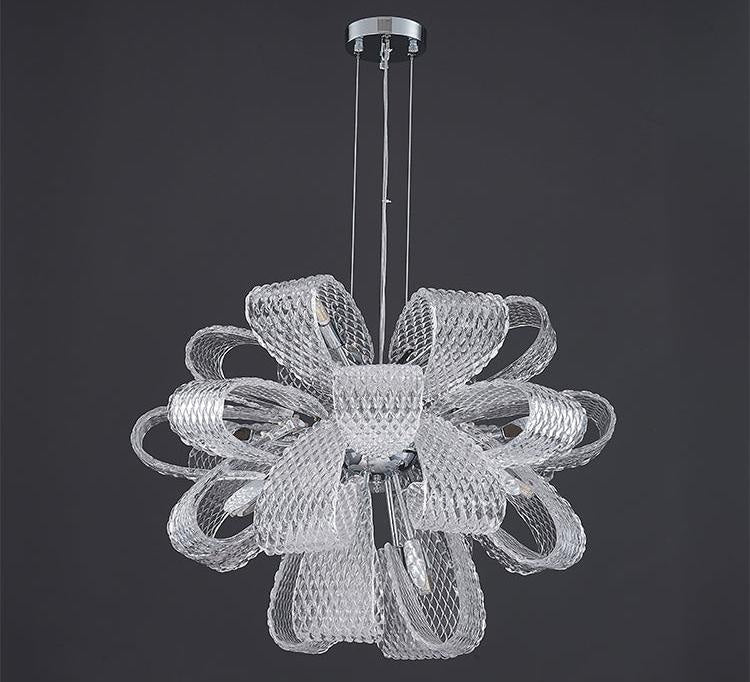 Modern Murano Glass Chandelier for Living Room and Dining Area - Chandeliers