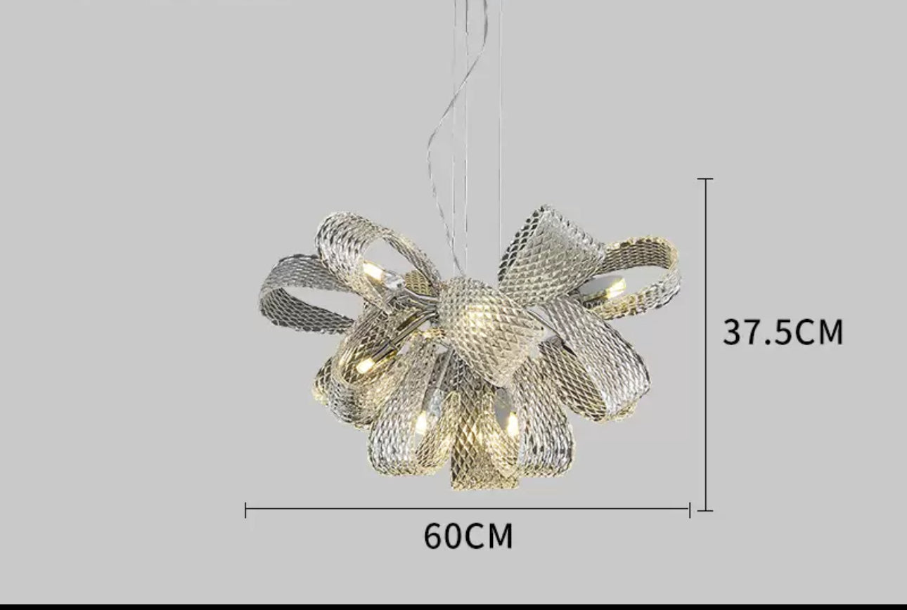 Modern Murano Glass Chandelier for Living Room and Dining Area - Chandeliers